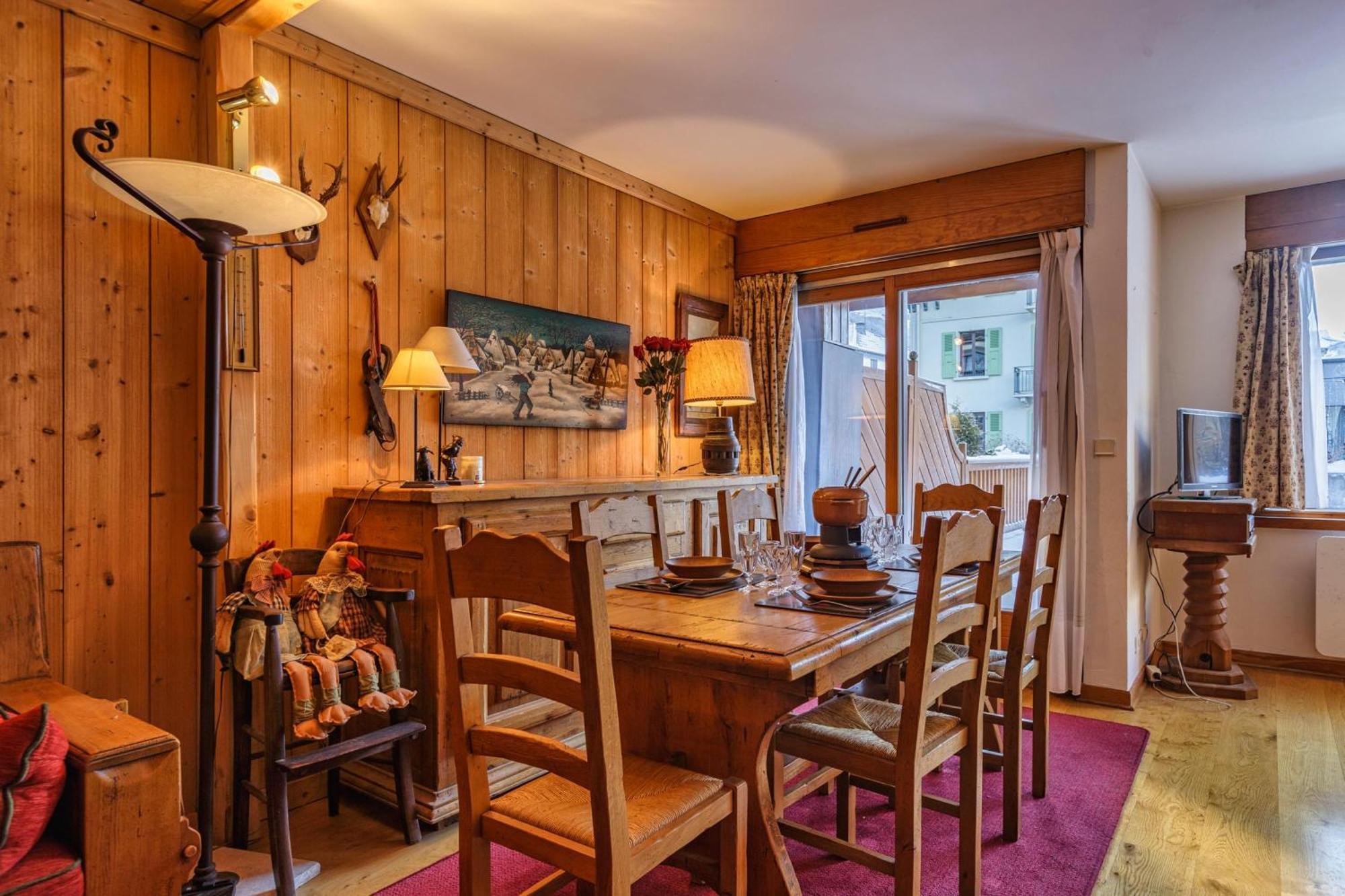 Duplex Aiguille Du Midi Large Terrasse - Happy Rentals Chamonix Bagian luar foto